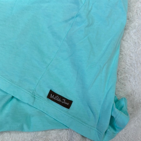 Matilda Jane Blue Summer Peplum Tank Top - Picture 2 of 5